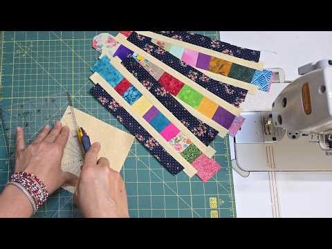 Easy Scrap Quilt Block – Stunning quilt pattern Made from Fabric Scraps!