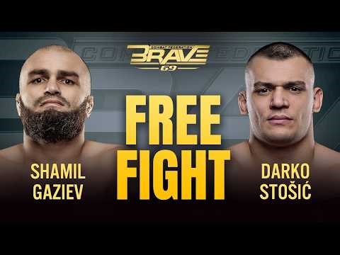 Shamil Gaziev vs Darko Stošić | Full Fight | UFC Perth Special
