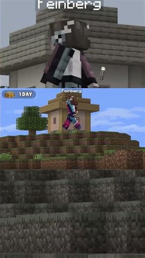 Minecraft Build Finished in 20 Minutes | 1 Day vs 50,000 Day Challenge #mrbeast #paidpartner