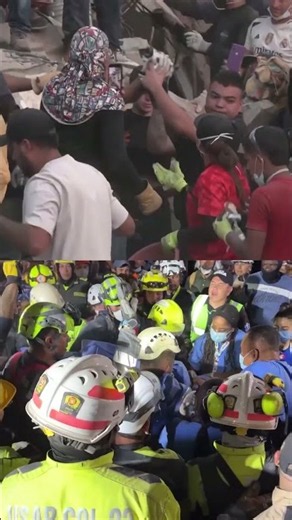 Woman, kitten pulled alive from Colombia quake debris
