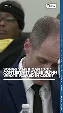 Songs that 'American Idol' contestant Caleb Flynn wrote were shared as evidence in court