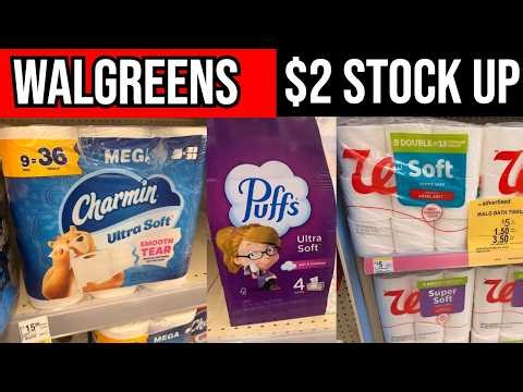 Walgreens **$2 STOCK UP PAPER DEALS** until MAY 02!