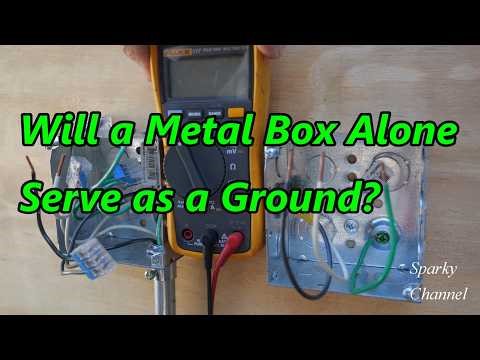 Will a Metal Box Alone Ground Your Device?