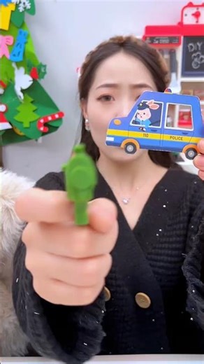 Crazy Police Mistake || Carriage House wooden artist || #cartoon #shortvideo