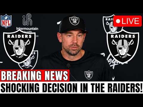 BREAKING! KLINT KUBIAK ANNOUNCES SHOCKING DECISION FOR WEEK 4! IT'S OFFICIAL! RAIDERS NEWS