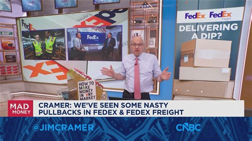 Jim Cramer: FedEx reported a great set of results
