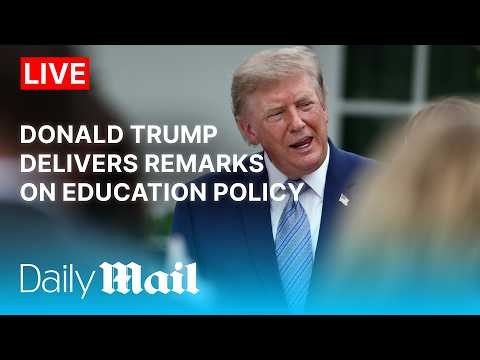 LIVE | President Trump Delivers Remarks on Education Policy