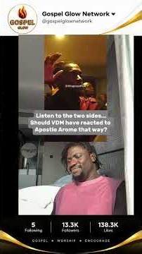 Should VDM Be Mocking Apostle Arome Osayi? | Arome Osayi Controversy