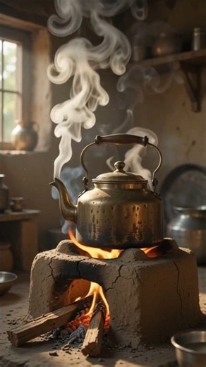 ☕ Old Style Indian Tea | Traditional Chai Making 🔥❤️ #mouthwateringrecipes