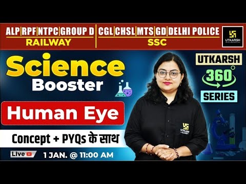 Human Eye | Science Booster | Utkarsh 360 Series | Dr. Neelam Ma'am