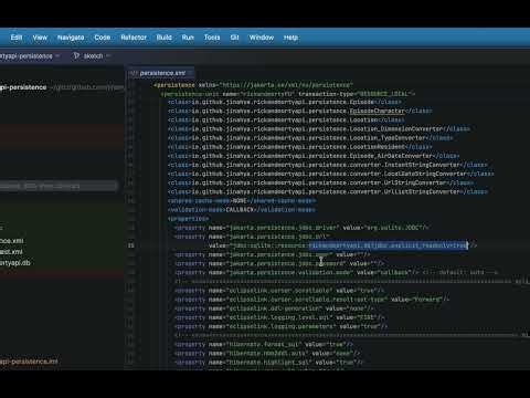 The Rick and Morty API Persistence, Part 1