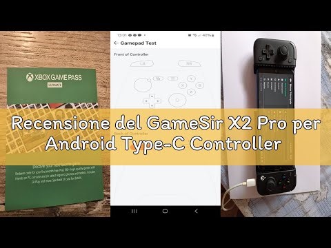 Recensione del GameSir X2 Pro per Android Type-C Controller di gioco mobile, per Xbox Cloud Gaming,