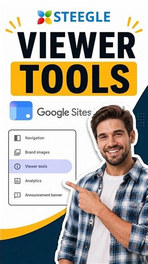 Viewer Tools in Google Sites (2026) #googleworkspace #googlesites #googlesitestutorial #webdesign