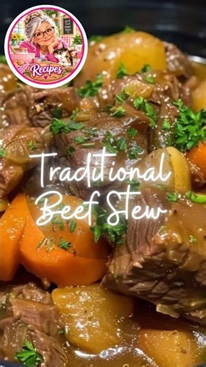 This Irish Beef Stew Is PURE Comfort Food! 🍲🤤 Tender Beef & Rich Gravy! #beefstew,