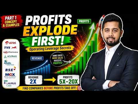 The Most Powerful Wealth Creation Engine in Stocks - Operating leverage explained!