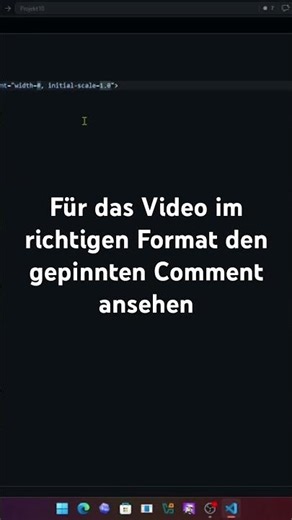 #programmieren #webdevelopment #tutorial