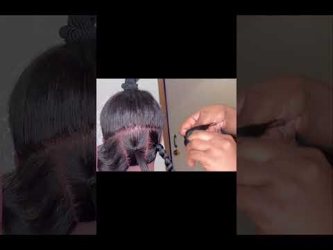 Shiny braid transformation /JUMBO BOX BRAIDS 🪞✨💇‍♀️🩵……