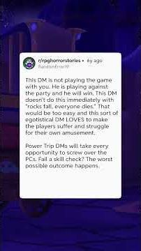 Power Trip DM | Types of Dungeon Masters
