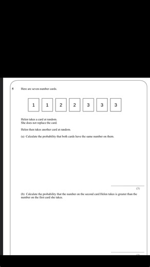 Conditional Probability #gcsehigher #maths #gcserevision #exam #luchyzbrandworks #education