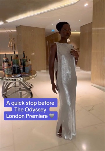 A quick stop before #TheOdyssey premiere 🩶 @The Odyssey Movie | helen of troy