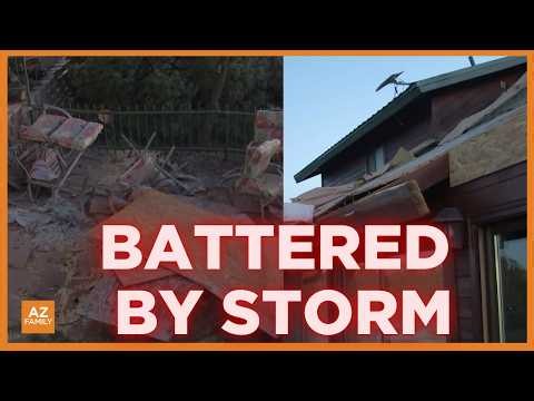 A look inside Overgaard resident's home struck by tornado
