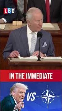 President Trump vs King Charles and NATO