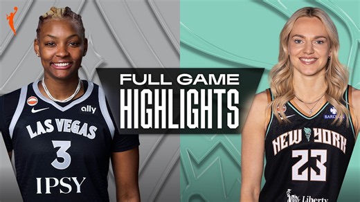 Las Vegas Aces vs. New York Liberty | FULL GAME HIGHLIGHTS | August 9, 2026