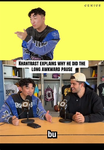 @Khantrast breaks down his viral buh buh buggin genius interview meme🤣😭 @Genius