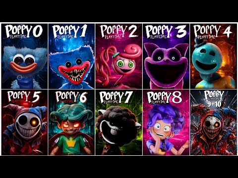Poppy Playtime Chapter 6 – FULL Game Movie | Ch 0,1,2,3,4,5,6,7,8,9,10 All Bosses & Endings 4K 2026
