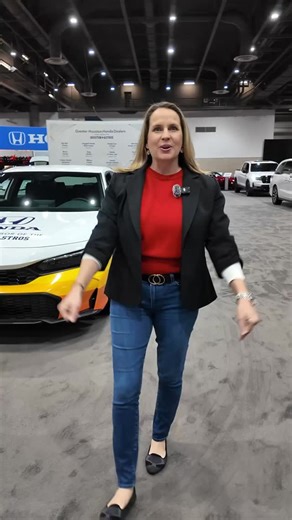 @roshelles17 personally inviting YOU to the 43rd Houston Auto Show at @nrgpark — check out some great displays like this @astros wrapped @honda and so much more! Tickets online or at the door - add us to your “what to do in Houston” this week plans! | Houston Auto Show