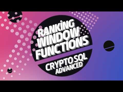 Ranking Window Functions in SQL | How to get the latest price for multiple tokens