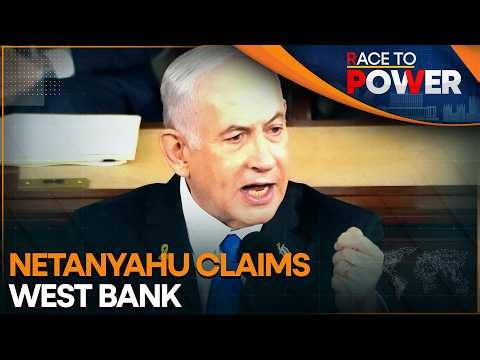 Israel's Prime Minister Benjamin Netanyahu Says 'West Bank Is Our Territory' | WION | Race To Power