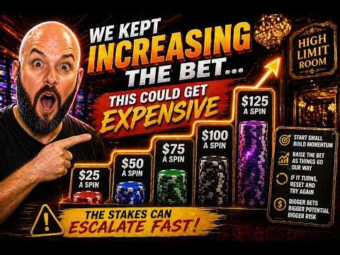 From $25 to $125 a Spin… Here We Go!