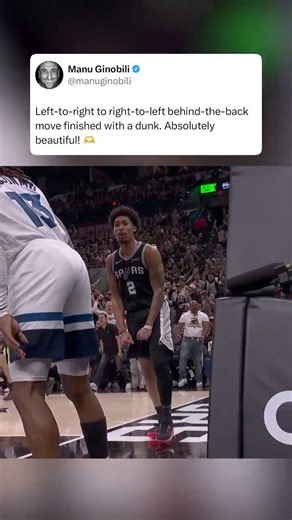 This Dylan Harper move was Manu approved 🔥