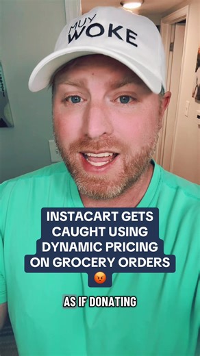Instacart gets caught with dynamic pricing charging 7% more in an investigation. #Instacart #dynamicpricing #groceryshopping #groceries #capitalism