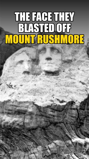 The First Jefferson on Mount Rushmore Was Blasted Off