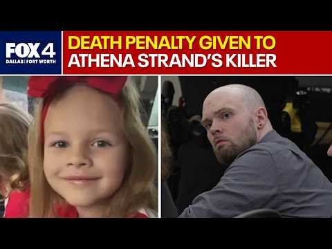 Tanner Horner sentenced to death penalty for murdering Athena Strand