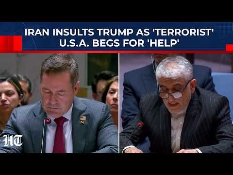Iran Insults Trump At UN As 'Terrorist' USA Begs For 'Help' From Allies: America Admits Siege Fail?