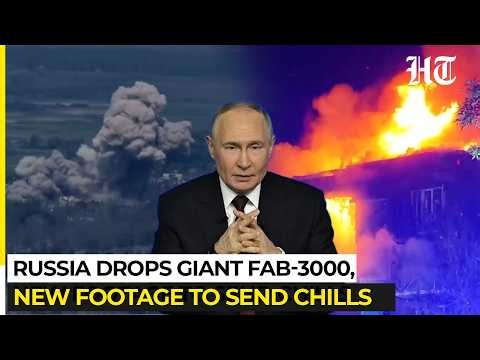Russia's Retaliation Got Bigger: FAB-3000 Unleashed on Ukraine, Putin Vows More Powerful Strikes