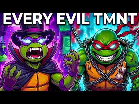 Every Time The Ninja Turtles Turned Evil