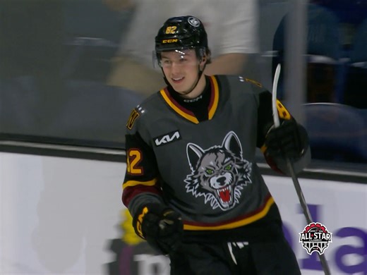 All-Star Bradly Nadeau casually dropping all-time moments 😮‍🔥 | Chicago Wolves