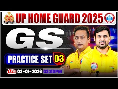 UP Home Guard GS Classes | UPP Home Guard GS MCQs | UP Home Guard GS Practice Set #03