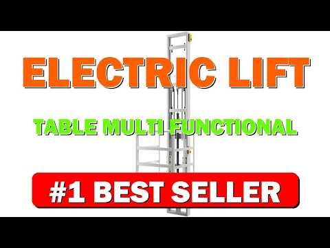 Electric Lift Table Multi Functional Elevator Platform with a Maximum Load Capacity - B0F9NVMHLF