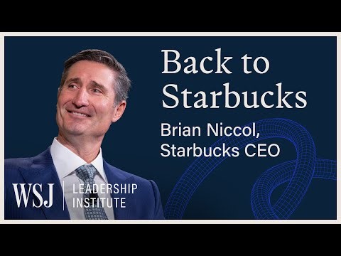 How CEO Brian Niccol Plans to Restore the ‘Soul’ of Starbucks | WSJ Leadership Institute
