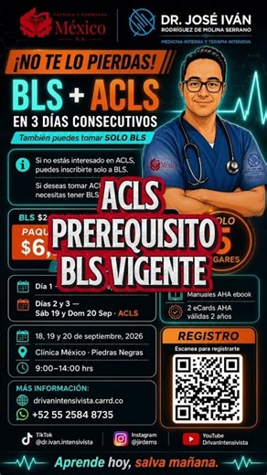 ¡BLS + ACLS EN PIEDRAS NEGRAS! 🚨