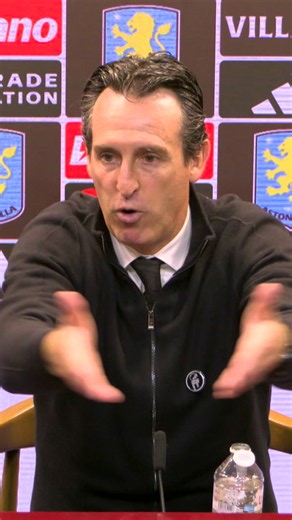 𝘿𝙊 𝙉𝙊𝙏 ask Unai Emery about Manchester City’s charges 🙅‍♂️ #PremierLeague #AstonVilla