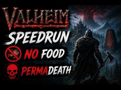 Valheiming! NO FOOD PERMADEATH CHALLENGE !!! Day 9