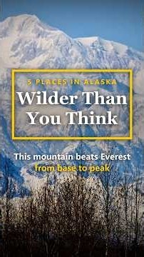 5 Places in Alaska Wilder Than You Think #shorts