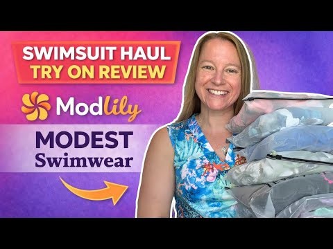 Modlily Swimsuit Try-On Haul 👙 Modest Swimwear Clothing Review | Affordable Summer Style Finds