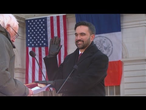 Zohran Mamdani promises to govern 'expansively and audaciously' in inaugural speech as NYC mayor